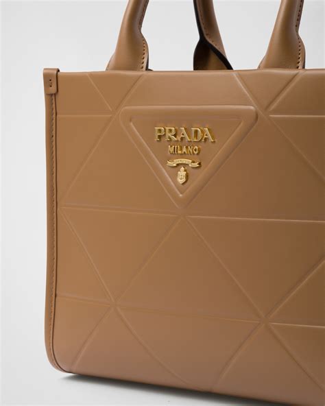 prada sybille mini bag|Mini Prada Symbole Leather Bag With Stitching.